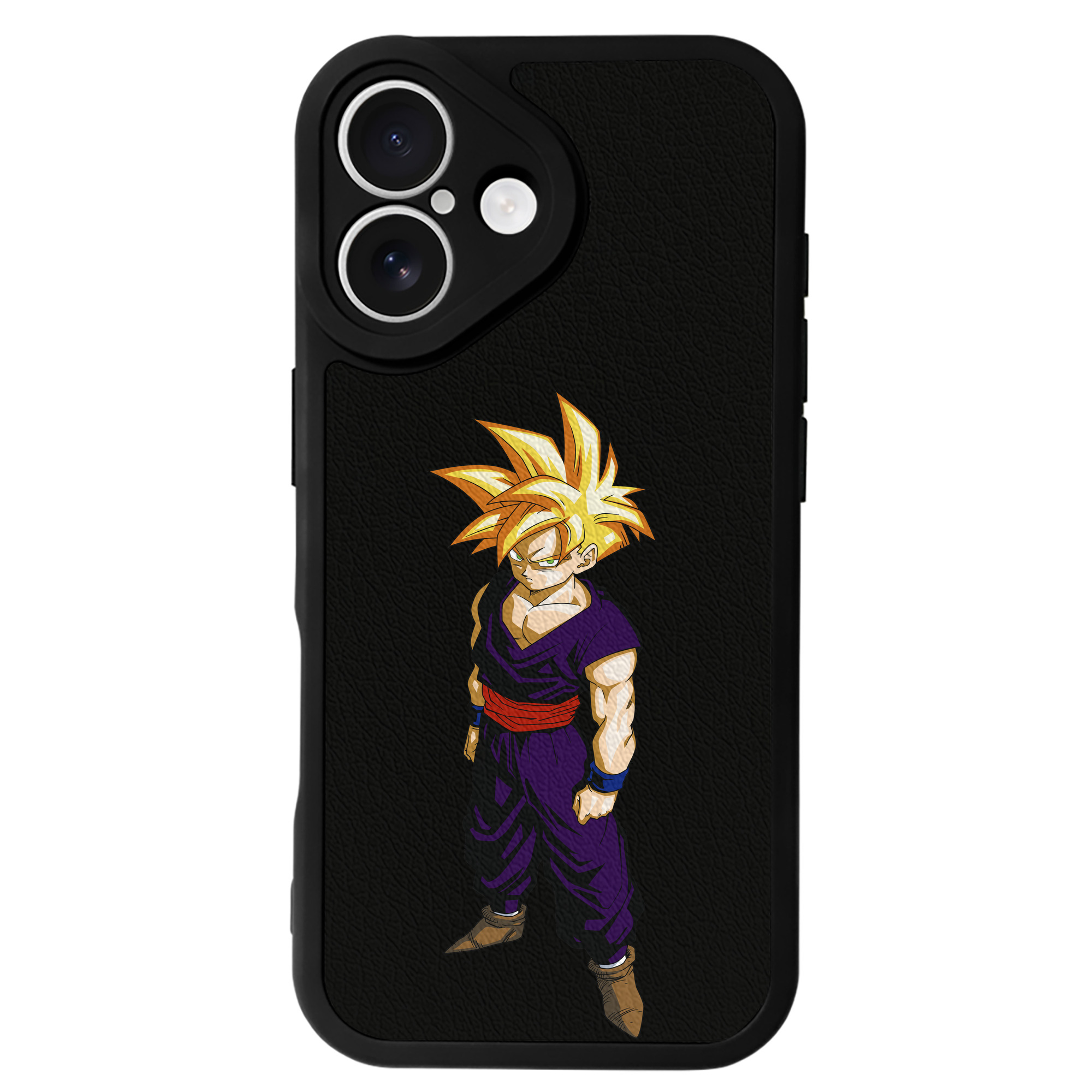 （画像用） ドラゴンボール ベジット DRAGON BALL Vegetto 【iPhone 16シリーズ対応】シリコンスマホケース（レザー調） 材質：シリコン